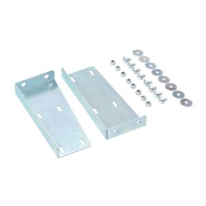 BLACKIT brackets set for car trailer side boards, Cold Galvanised