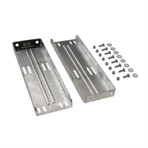 STEEL PRO Horizontal Brackets set for >450mm deep toolboxes, Hot Galvanised, With GeoMet Fitting Kit