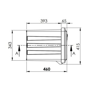 DAken-just600-plastic toolbox-74L-600×460×415mm