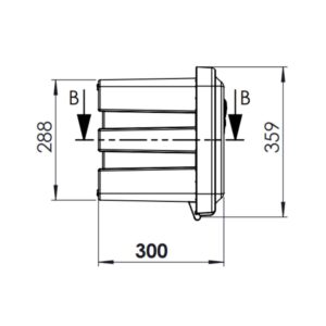 900 × 300 × 367 mm
