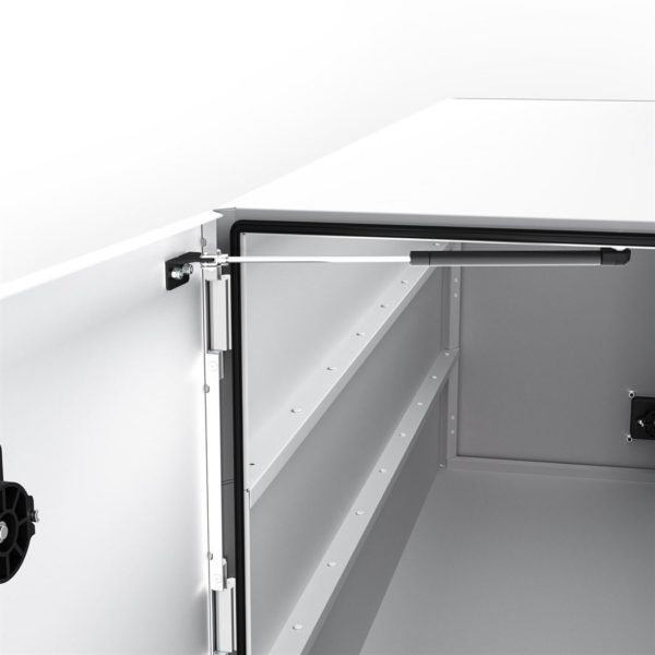 ZEN50 - Retrocab storage box in electro galvanized painted steel