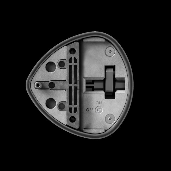 BLACKSTONE SILVER COMBO, van lock (1 piece, 2 keys)