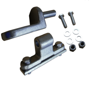 Dropside Hinge/Gudgeon Set - M Duty - ZP
