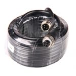10m screw-lock 4-pin cable for rear view camera systems