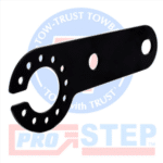 Tow-Trust 3mm Mild Steel Single Socket Plate TransQuip