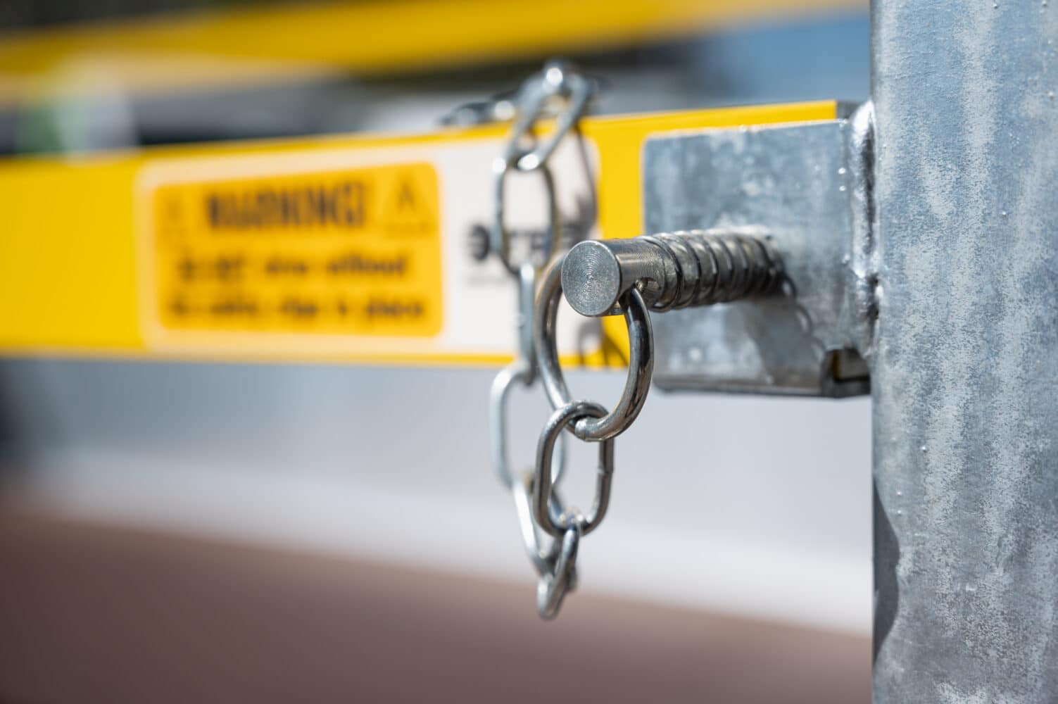 Fall Arrest Bar Yellow PC TransQuip