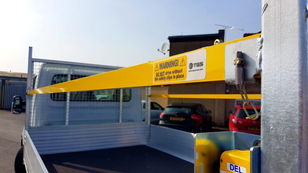 Fall Arrest Bar Yellow PC TransQuip