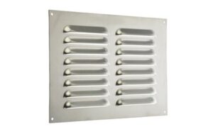 TransQuip Louvre Trickle Vent – 16-slot aluminium ventilation vent