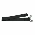 850mm black bottom strap with closed rave hook