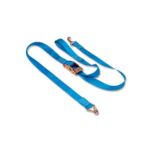 Medium Duty Over Centre Buckle Strap With Claw Hooks – 3.65M – Blue TransQuip