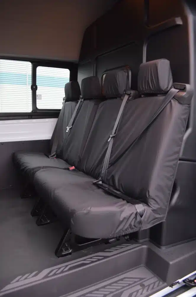 Ford Transit Van 2014+ Double Chassis Cab Rear 4-Seater Bench Seat