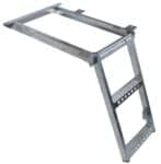 2 Rung Pull Out Access Step (No Platform) – Fully Galvanised TransQuip