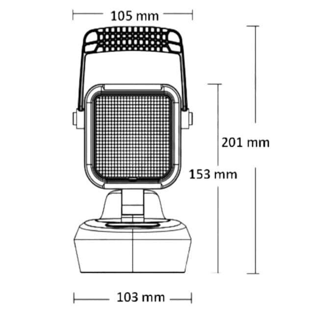 TransLite – Rechargeable Magnetic Portable LED Work Lamp (R10) – TransQuip
