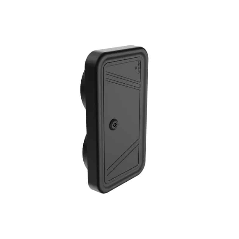 Lokhen Front cap for 160mm hose tube holder double configuration made from HDPE for commercial vehicle hose storage systems