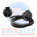 Tow-Trust 12N 7-Pin Pre-Wired Trailer Socket – No Plate TransQuip