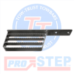 Tow-Trust Left Hand Single Towbar Step – Anti-Slip Tread, E-Coated ATTSS-LH TransQuip